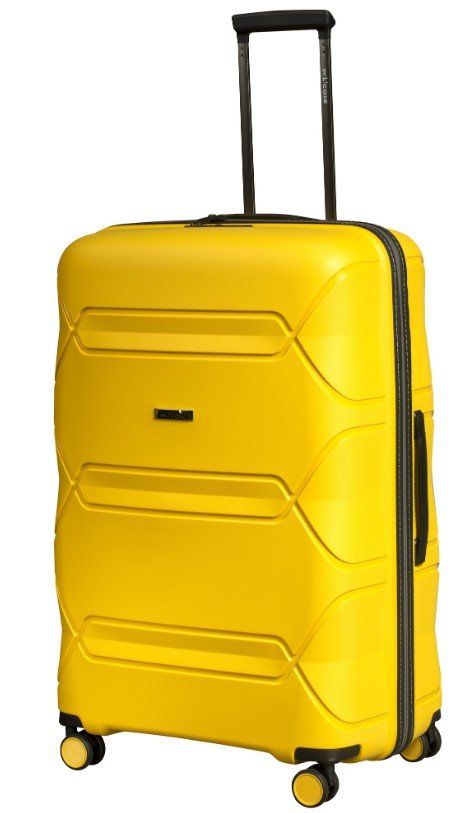 

Чемодан унисекс L'Case Miami желтый, р. L, 77x51x29 см, MIAMI