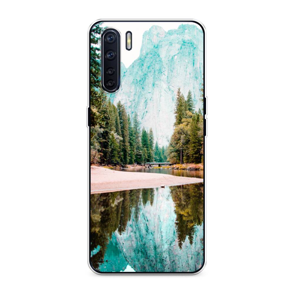 

Чехол Awog на Oppo A91/Reno 3 "Горы 11", Разноцветный, 254250-4