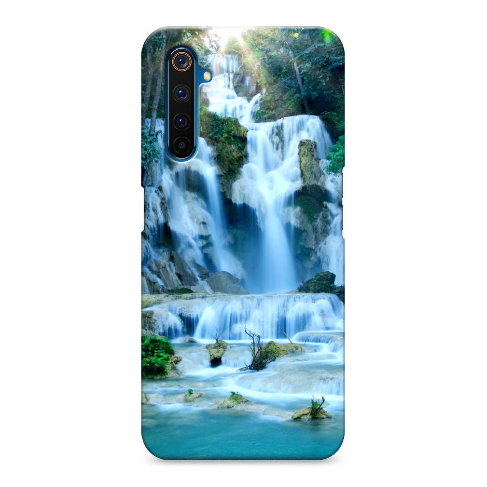

Пластиковый чехол "Водопад 8" на Realme 6 Pro, 252820-3
