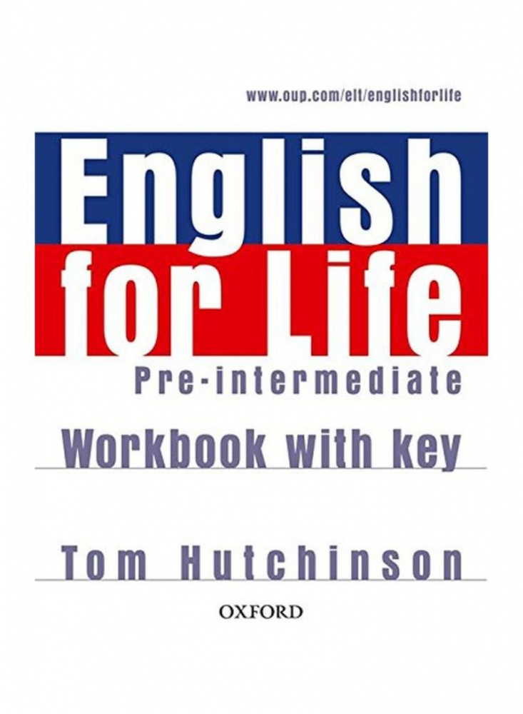 

Книга English for Life Pre-Intermediate Workbook with Key