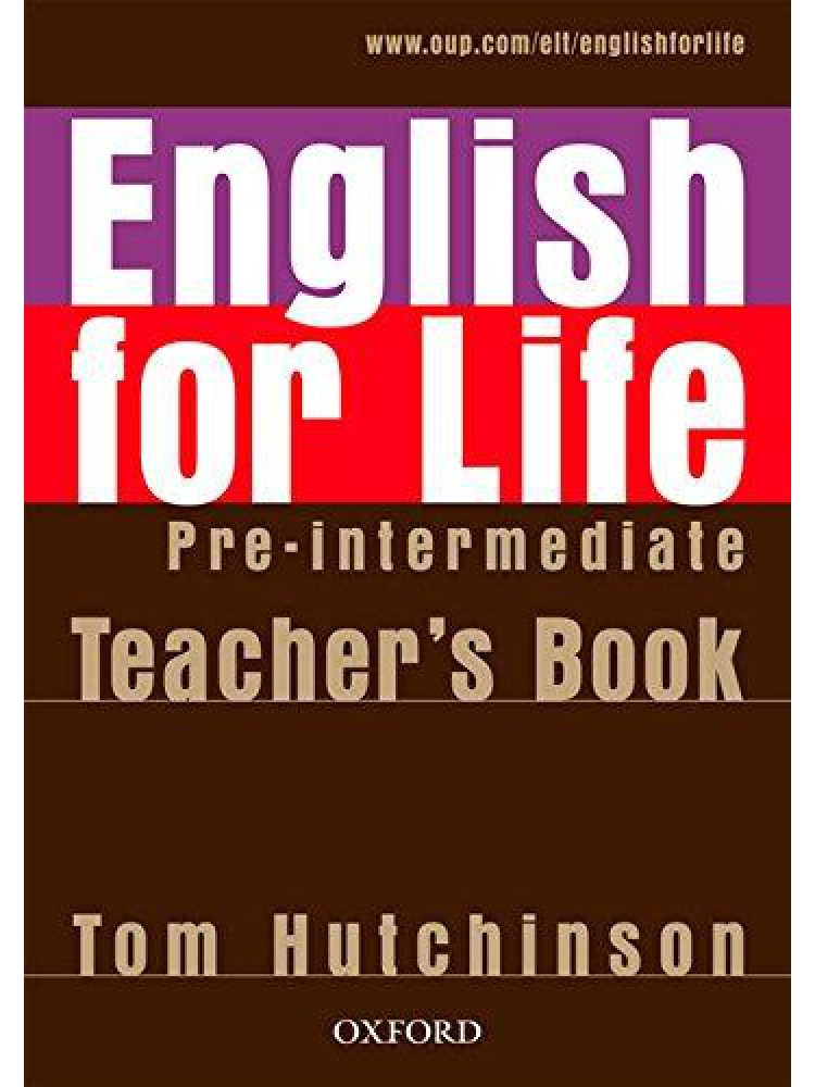 

English for Life Pre-intermediate Teacher's Book Pack