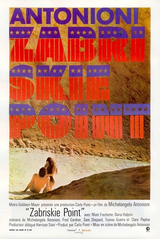 

Постер к фильму "Забриски Пойнт" (Zabriskie Point) A2