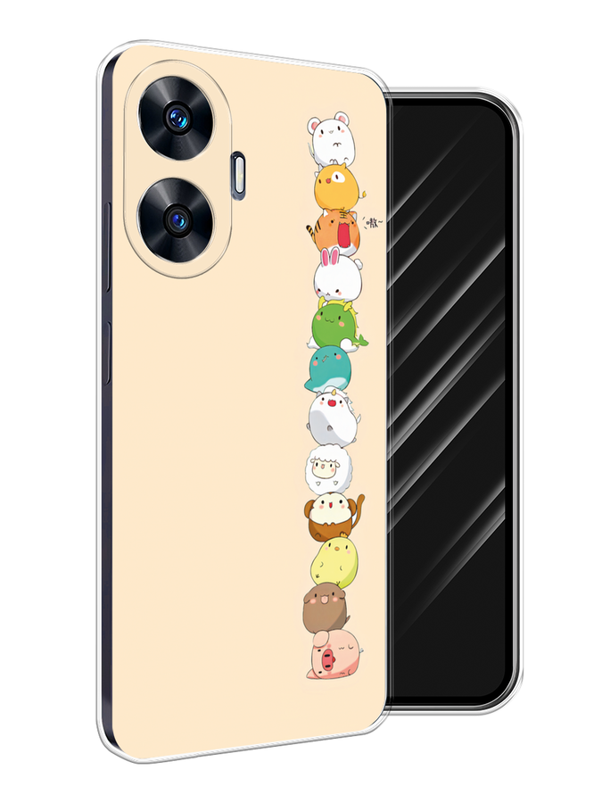 

Чехол Awog на Realme C55 "Питомцы Чиби", Желтый, 2513850-1