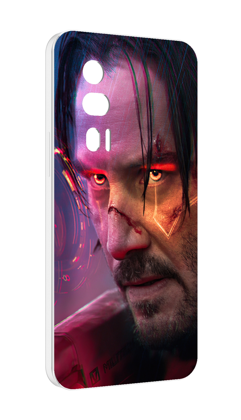 

Чехол MyPads cyberpunk 2077 Джонни Сильверхенд для Xiaomi Redmi K60 противоударный, Tocco