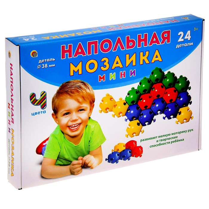 

Мозаика Рыжий кот напольная Мини 24 элементов 1254409