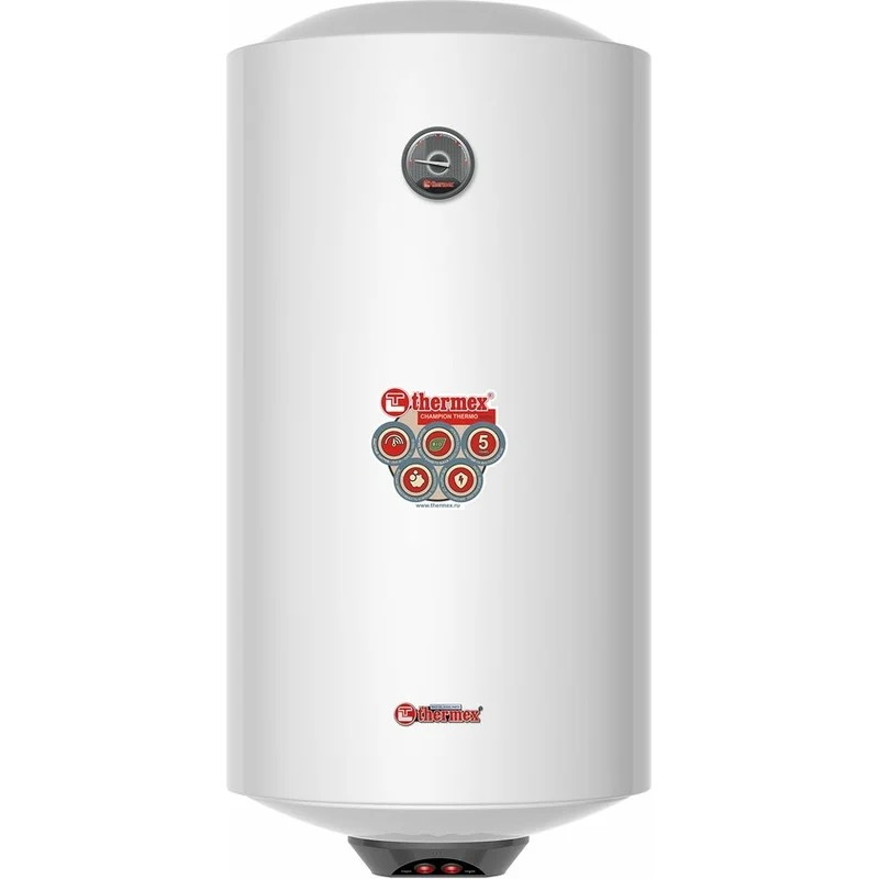

Водонагреватель Thermex Thermo 100 V, накопительный, 2.5кВт, 100л, белый эдэ001783, Водонагреватель Thermex Thermo 100 V, накопительный, 2.5кВт, 100л, белый [эдэ001783]