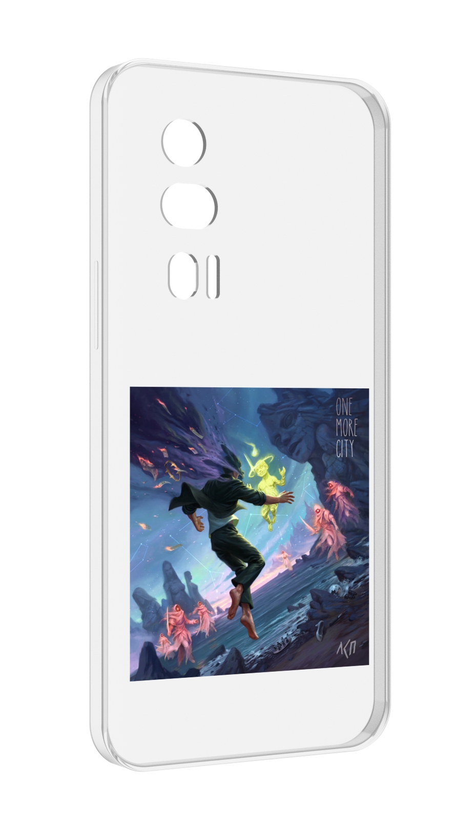 

Чехол MyPads One More City ЛСП для Xiaomi Redmi K60 противоударный, Tocco