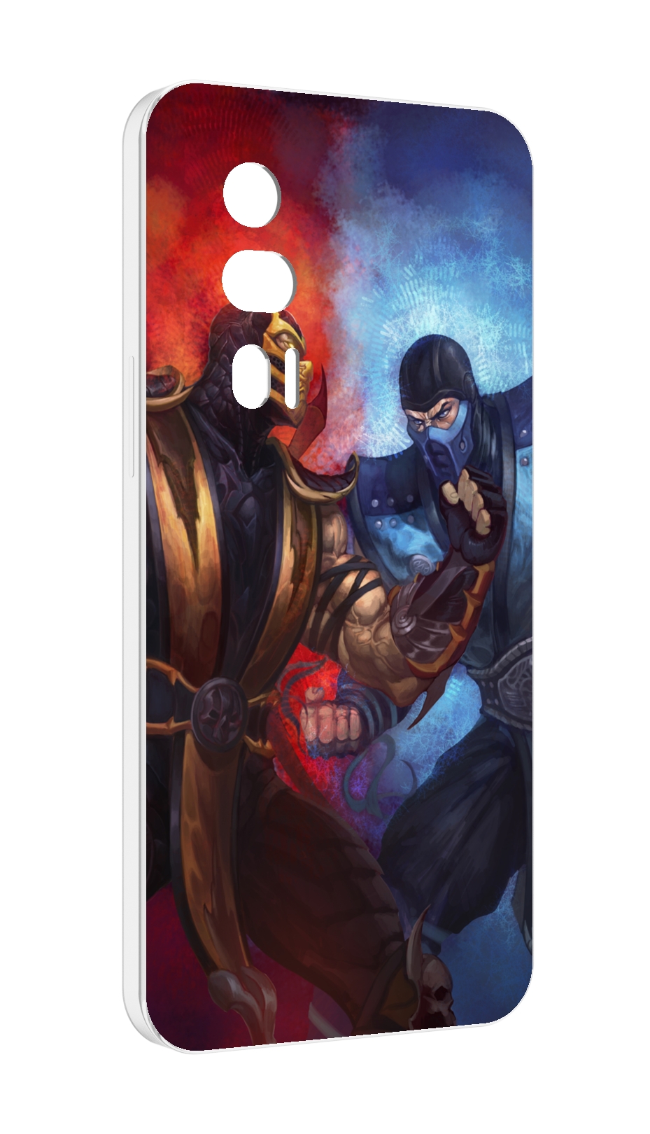 

Чехол MyPads Mortal Kombat art для Xiaomi Redmi K60 противоударный, Tocco