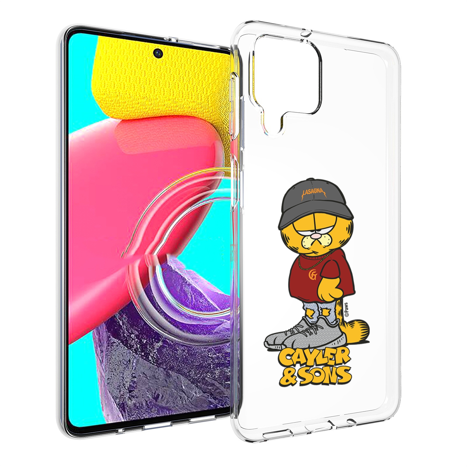 

Чехол Mypads Кот-В-Кроссовках Для Samsung Galaxy M53 (Sm-M536), Прозрачный, Tocco