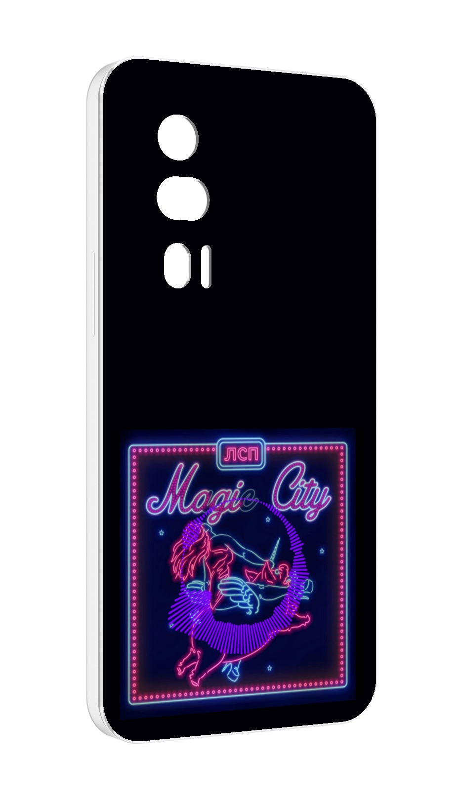 

Чехол MyPads Magic City ЛСП для Xiaomi Redmi K60 противоударный, Tocco