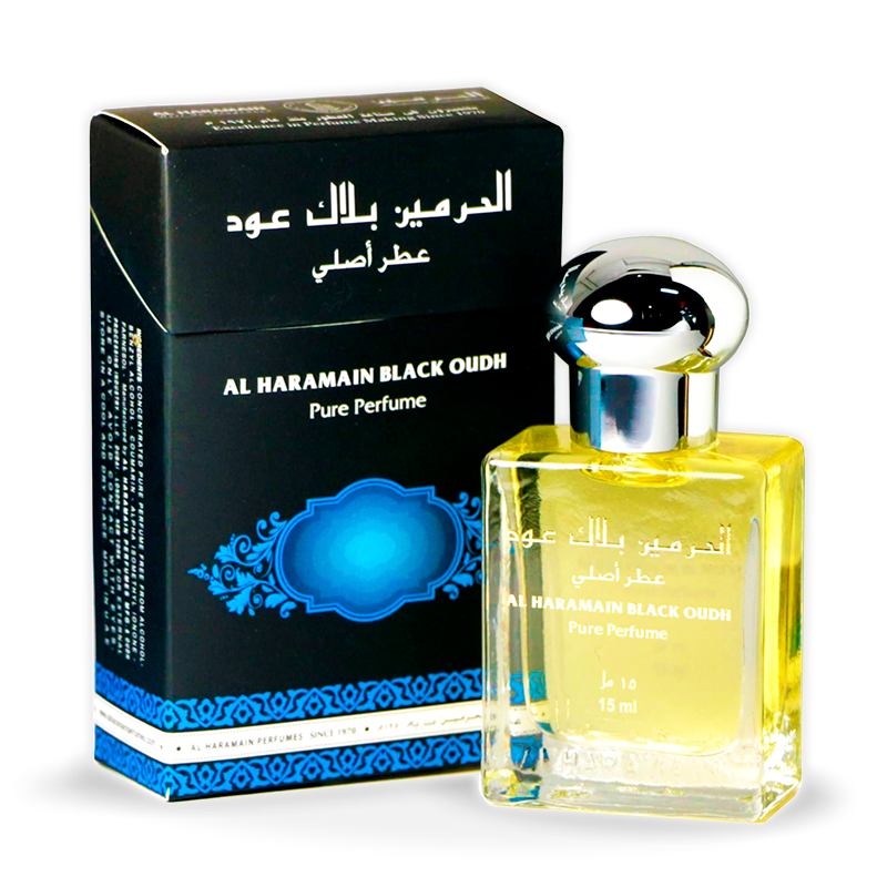 Арабские масляные духи Al Haramain Black Oudh 15 мл oudh infini