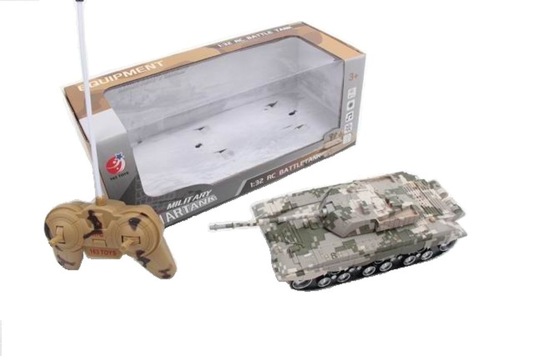 

Танк на радиоуправлении 163 Toys 1785157, световые и звуковые эффекты, Серый