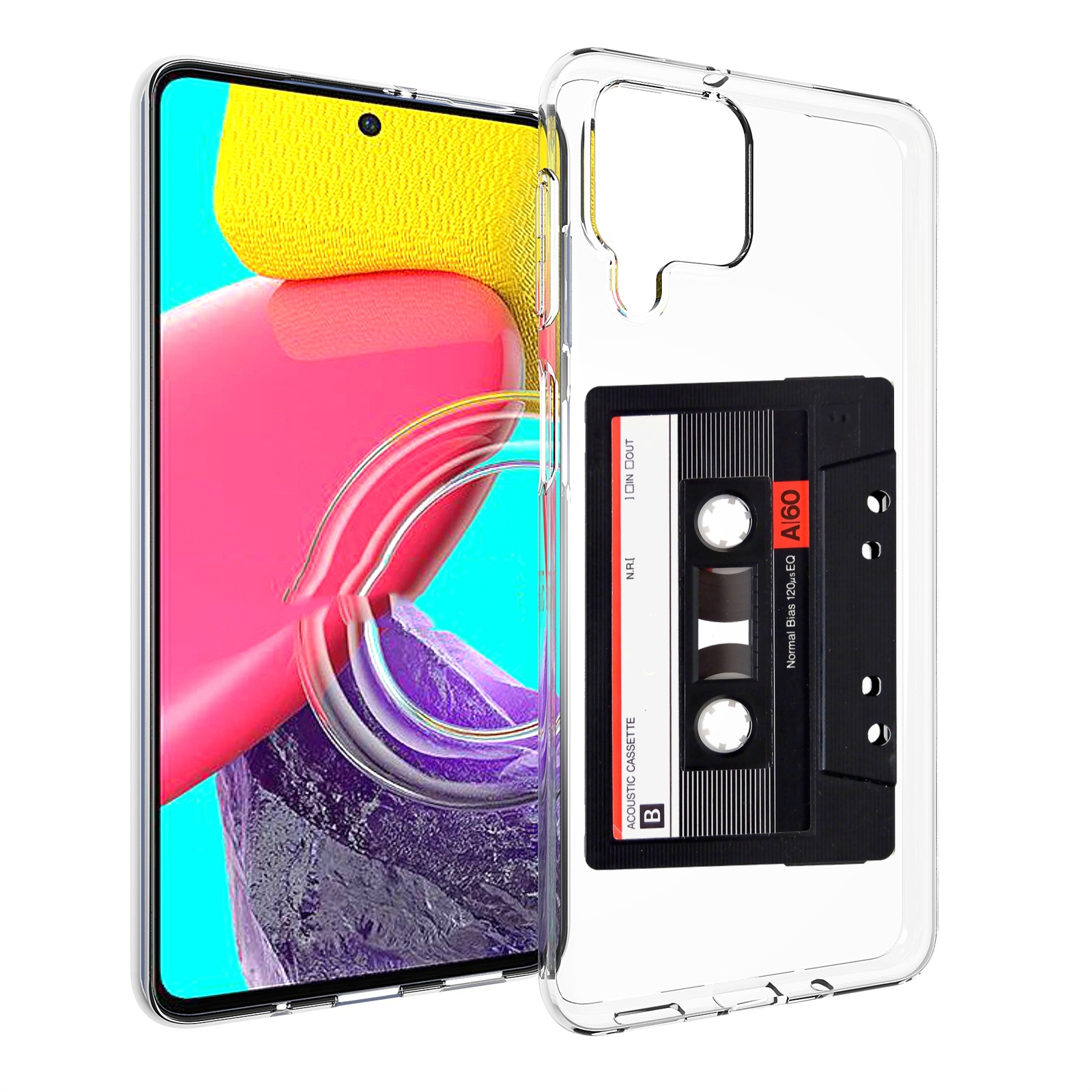

Чехол Mypads Касета Для Samsung Galaxy M53 (Sm-M536), Прозрачный, Tocco