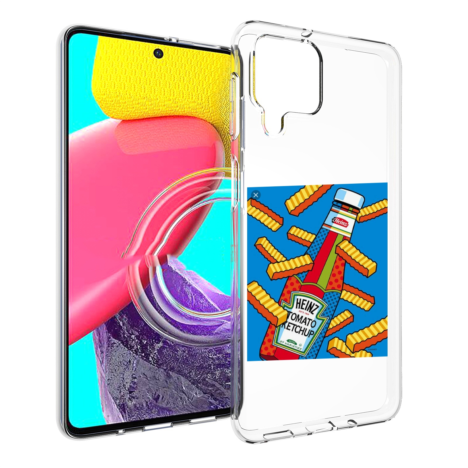 

Чехол Mypads Картошка С Соусом Для Samsung Galaxy M53 (Sm-M536), Прозрачный, Tocco