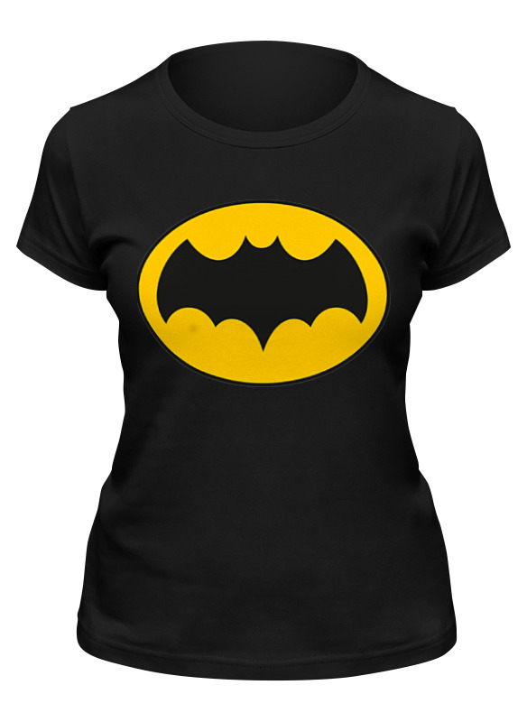 

Футболка женская Printio Бэтмен (batman) черная 2XL, Черный, Бэтмен (batman)