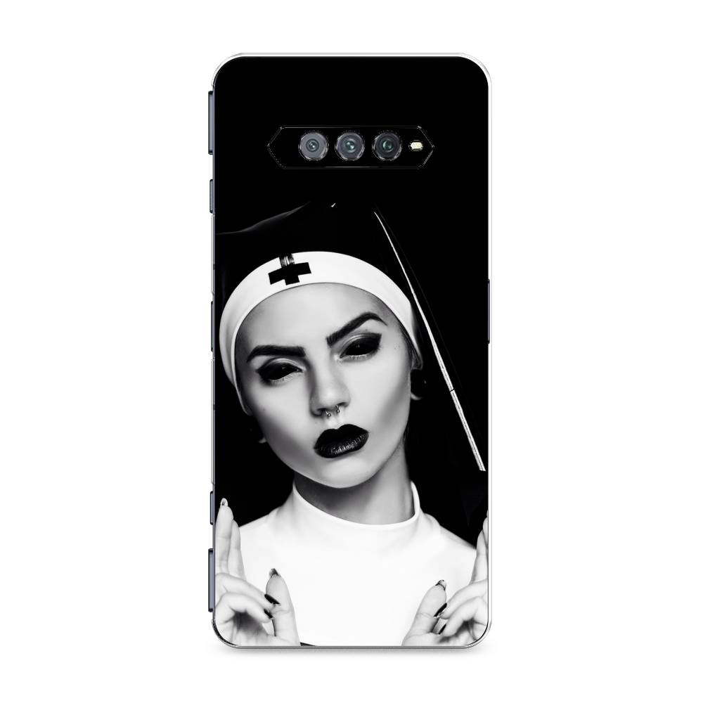 

Чехол Awog на Xiaomi Black Shark 4/4S/4S Pro/4 Pro "Черная монашка", Разноцветный, 311650-9