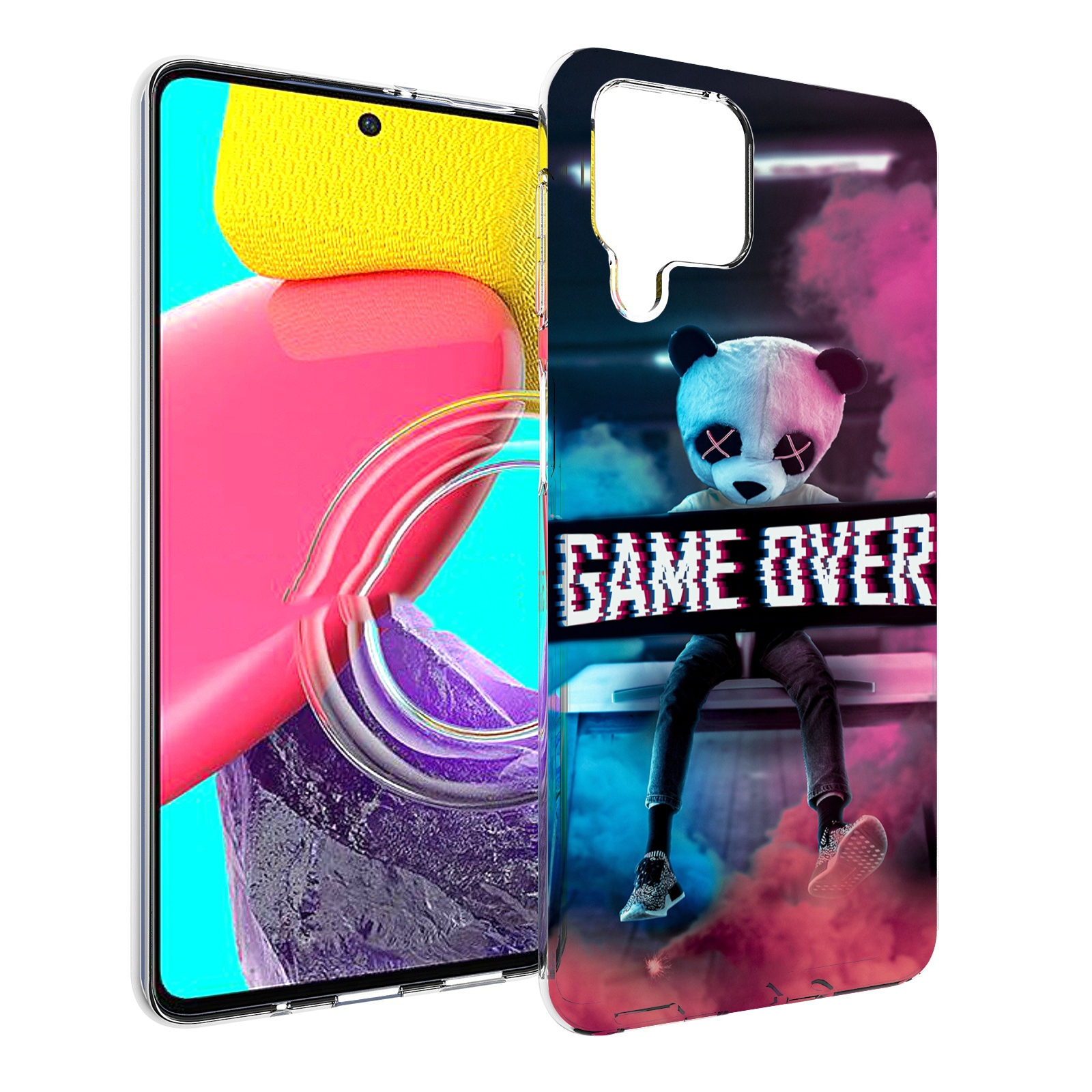 

Чехол Mypads Картина-Панда Для Samsung Galaxy M53 (Sm-M536), Прозрачный, Tocco