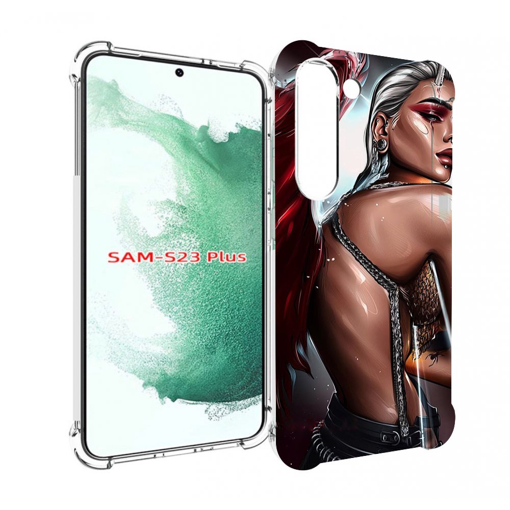 

Чехол MyPads девушка-с-крыльями женский для Samsung Galaxy S23 Plus +, Прозрачный, Tocco