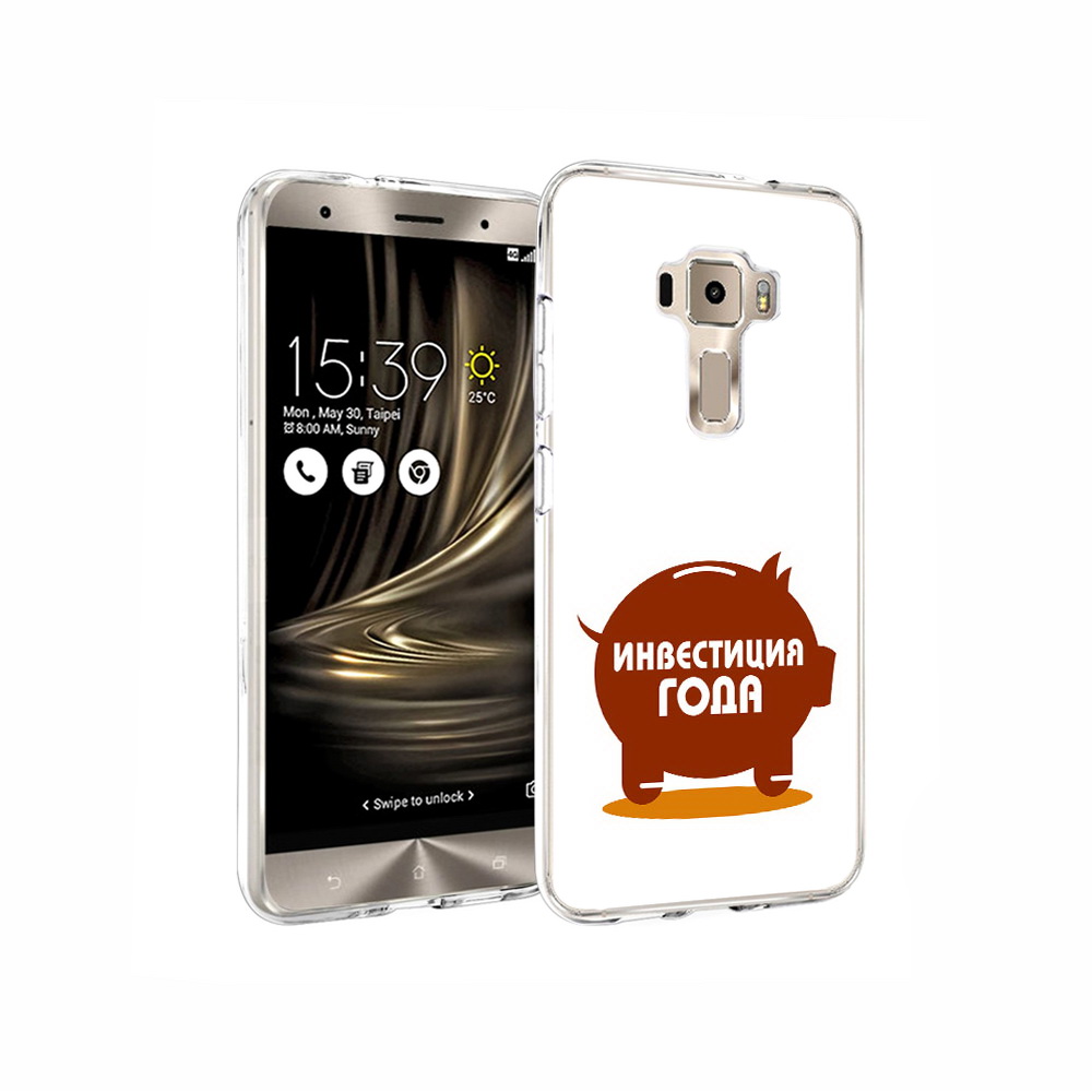 

Чехол MyPads Tocco для Asus ZenFone 3 инвестиция, Прозрачный, Tocco