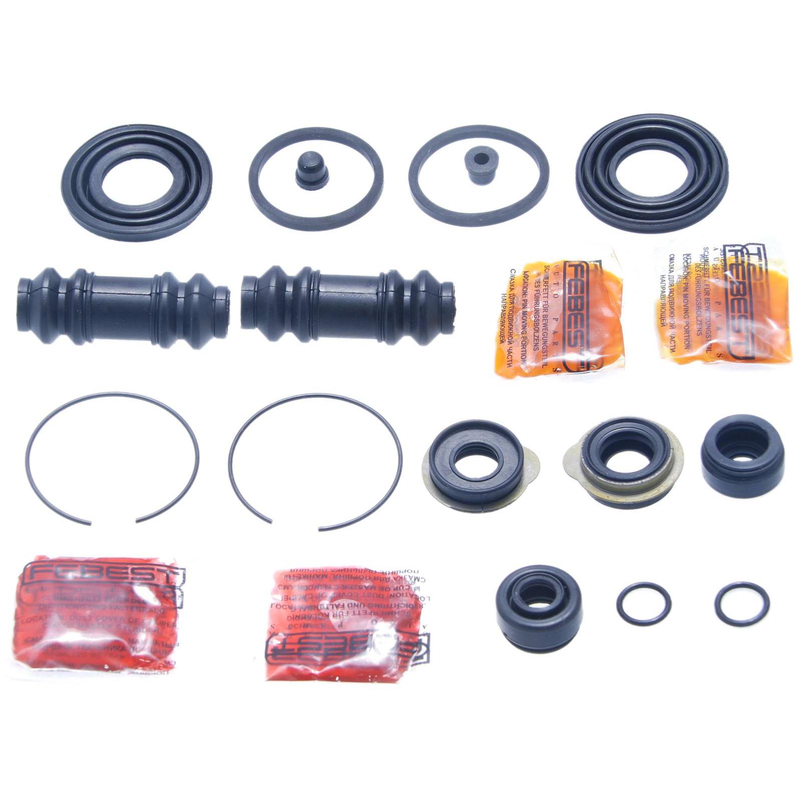 

Ремкомплект суппорта тормозного заднего (на обе стороны) MAZDA 0575-GFR FEBEST