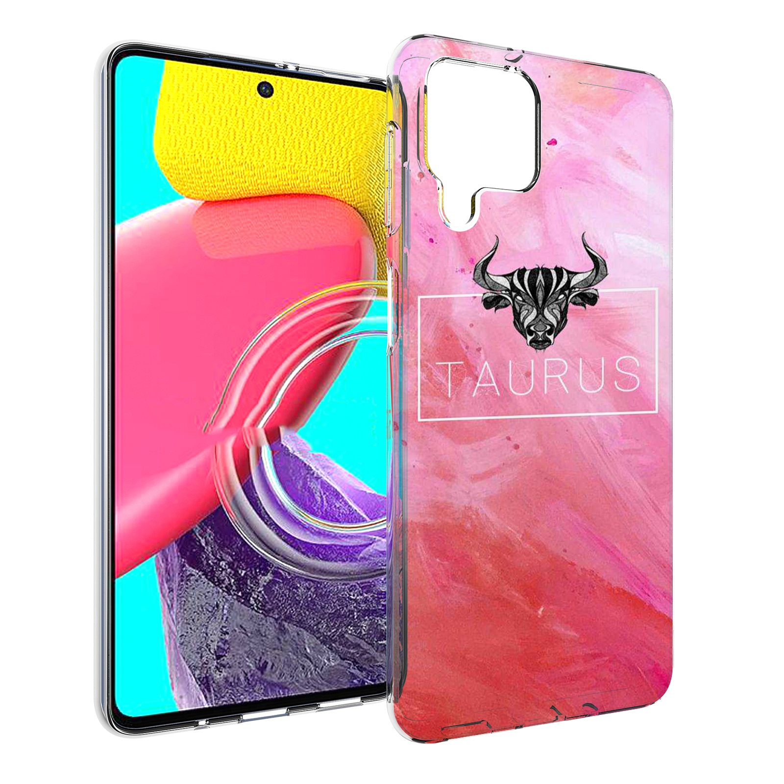 

Чехол Mypads Знак-Зодиака-Телец-3 Для Samsung Galaxy M53 (Sm-M536), Прозрачный, Tocco