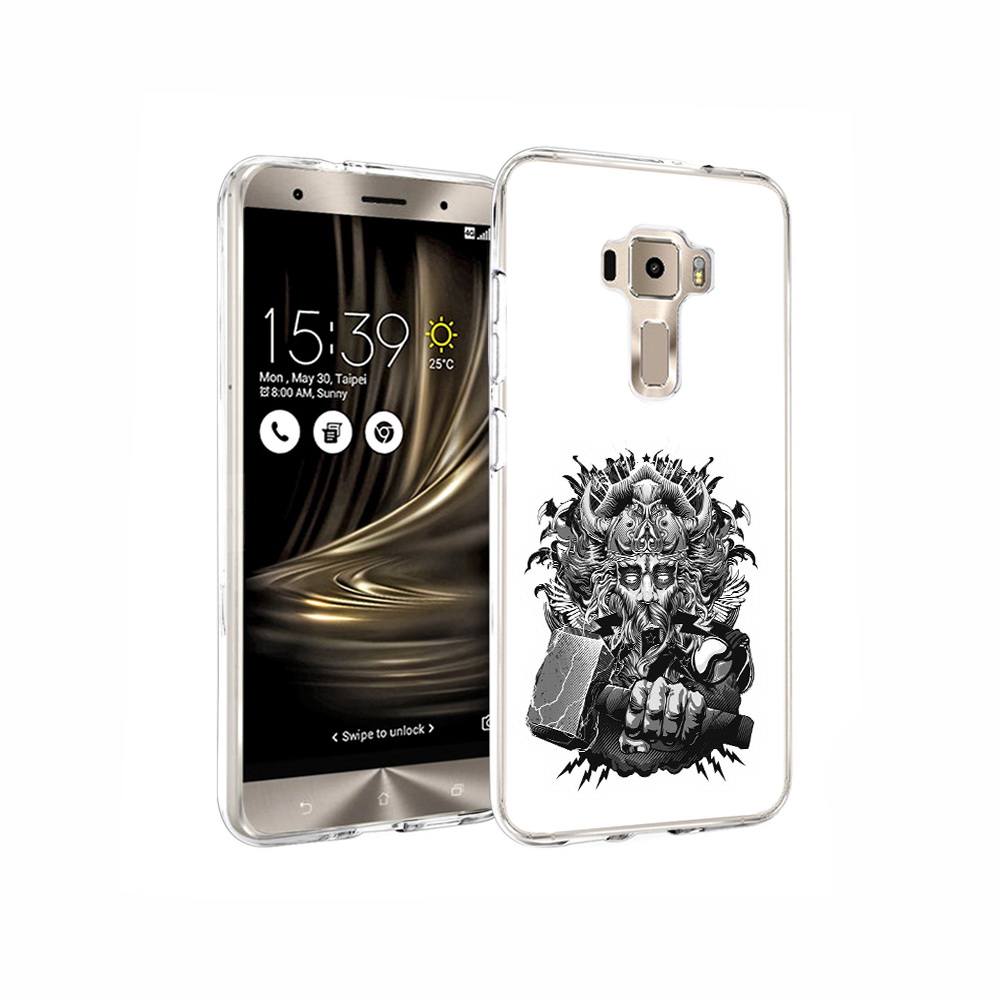 

Чехол MyPads Tocco для Asus ZenFone 3 злой тор, Прозрачный, Tocco