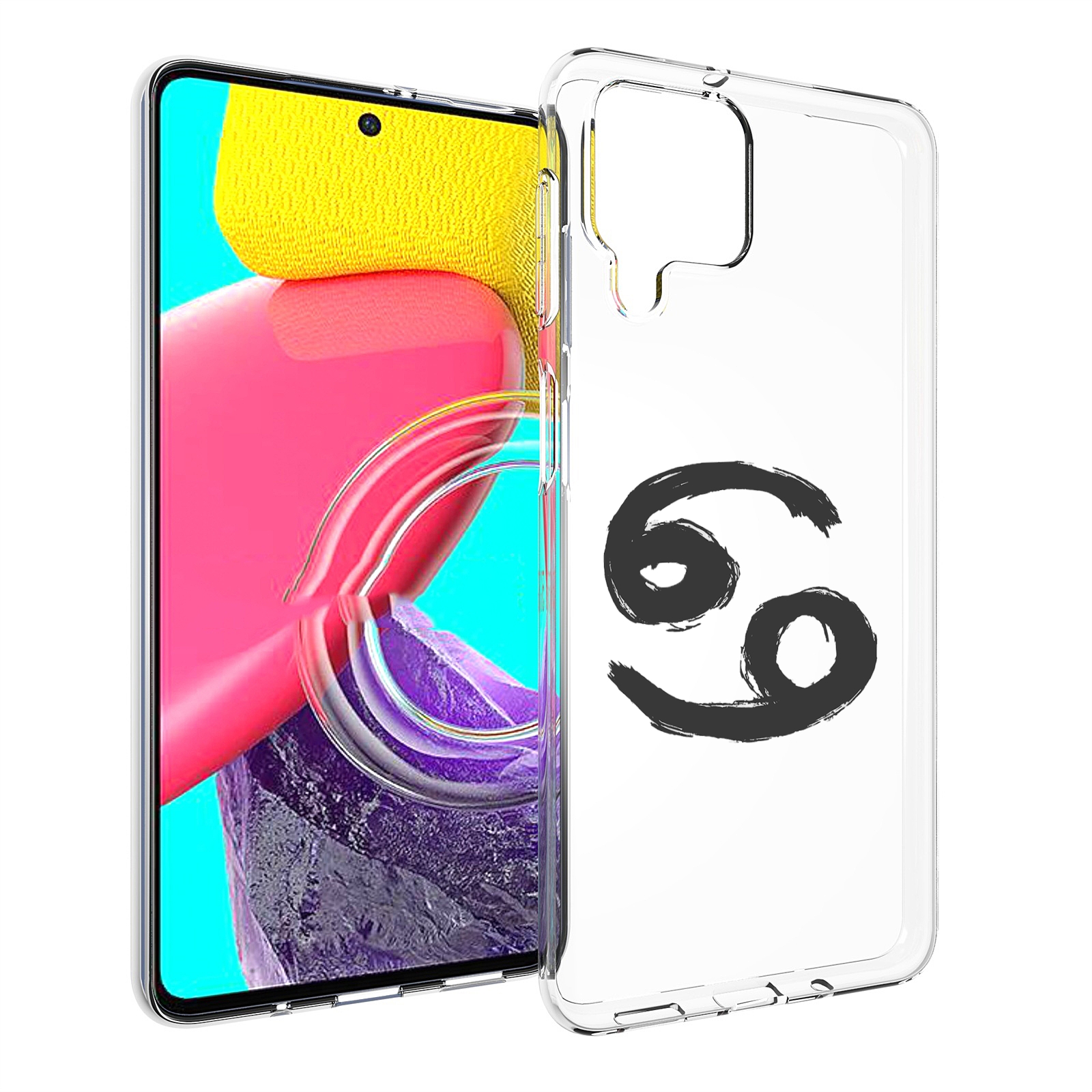 

Чехол Mypads Знак-Зодиака-Рак-6 Для Samsung Galaxy M53 (Sm-M536), Прозрачный, Tocco