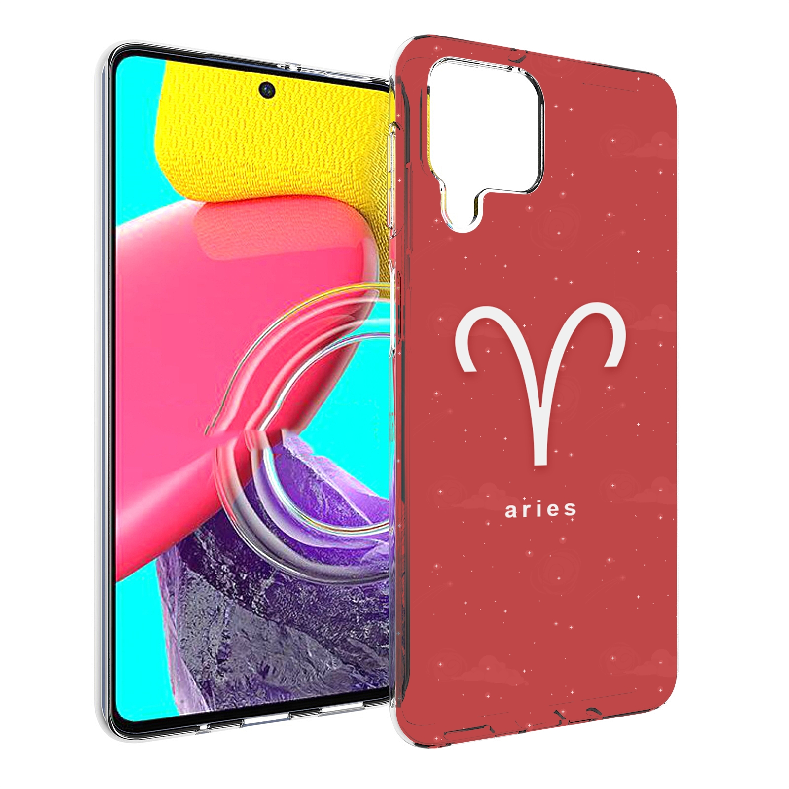 

Чехол Mypads Знак-Зодиака-Овен-5 Для Samsung Galaxy M53 (Sm-M536), Прозрачный, Tocco