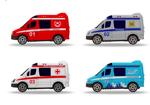 

Машинка инерционная China Bright Pacific Ltd A6704/DT, Разноцветный