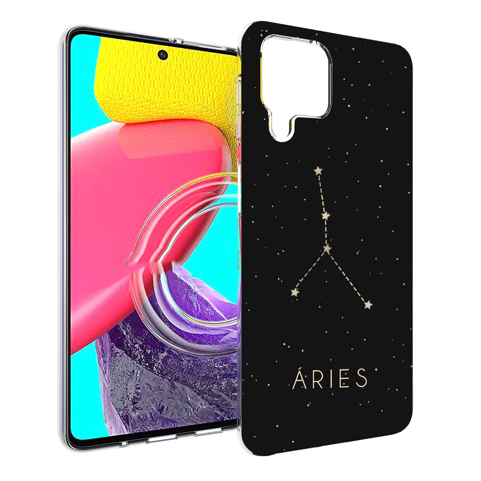 Чехол Mypads Знак-Зодиака-Овен-3 Для Samsung Galaxy M53 (Sm-M536)