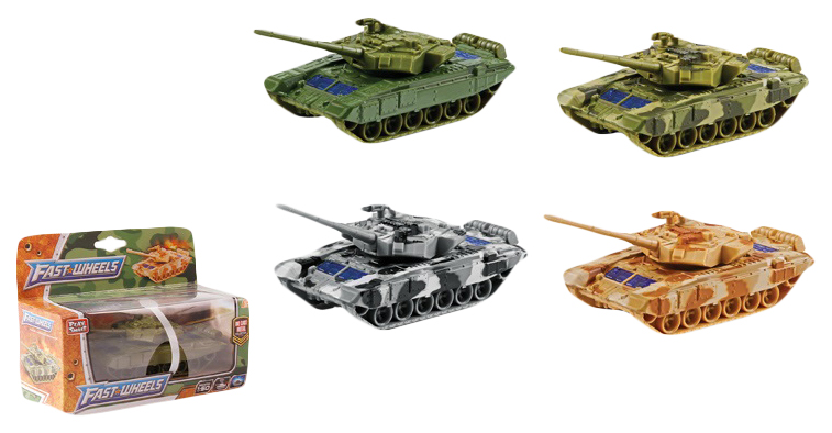 

Танк China Bright Pacific Ltd 6415/DT металлический инерционный, Разноцветный