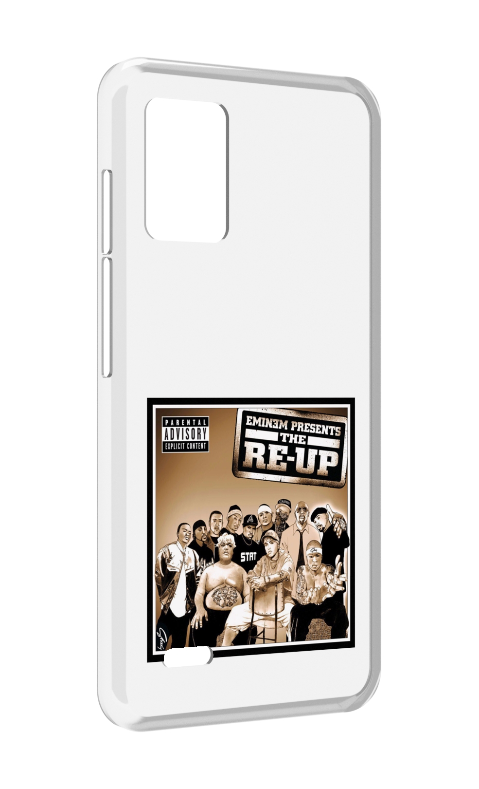 

Чехол MyPads EMINEM PRESENTS, THE RE-UP для UMIDIGI Bison X10S / Bison X10G, Прозрачный, Tocco