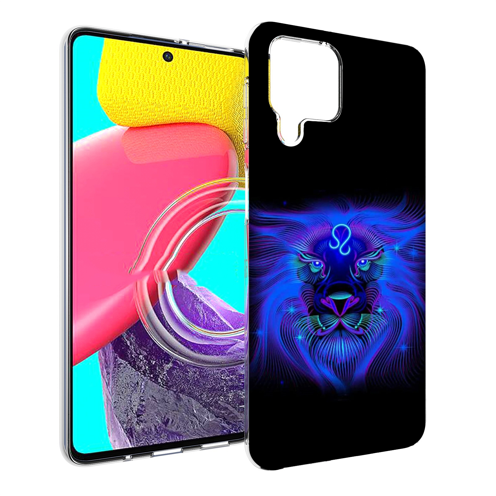 Чехол Mypads Знак-Зодиака-Лев-3 Для Samsung Galaxy M53 (Sm-M536)