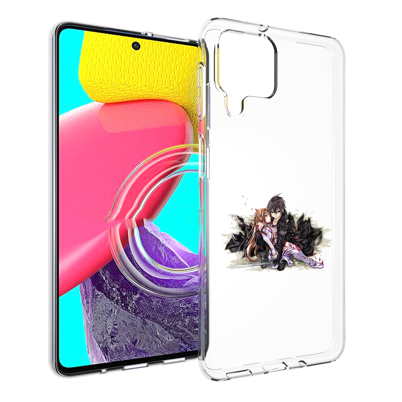 

Чехол Mypads Аниме Асуна Для Samsung Galaxy M53 (Sm-M536), Прозрачный, Tocco
