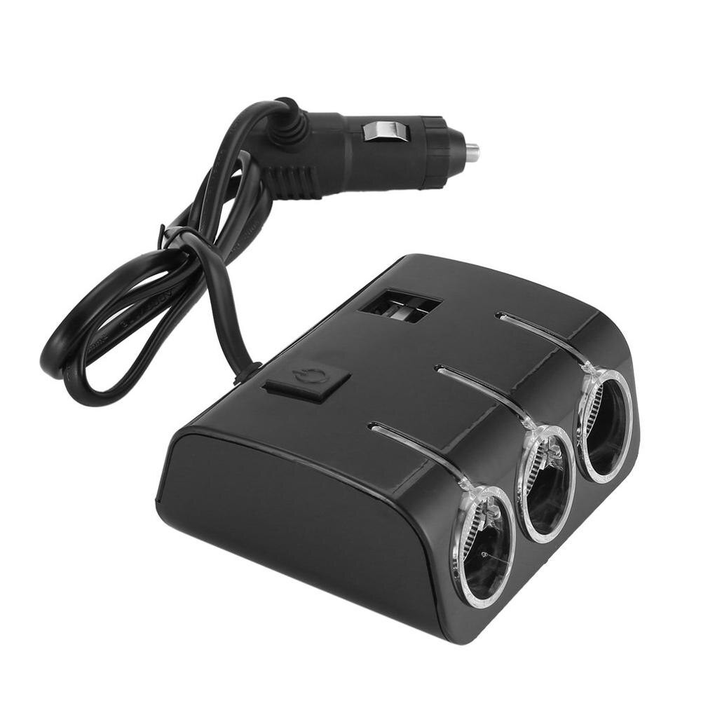 Купить Квадратный авторазветвитель прикуривателя на 3 гнезда 12-31v ...