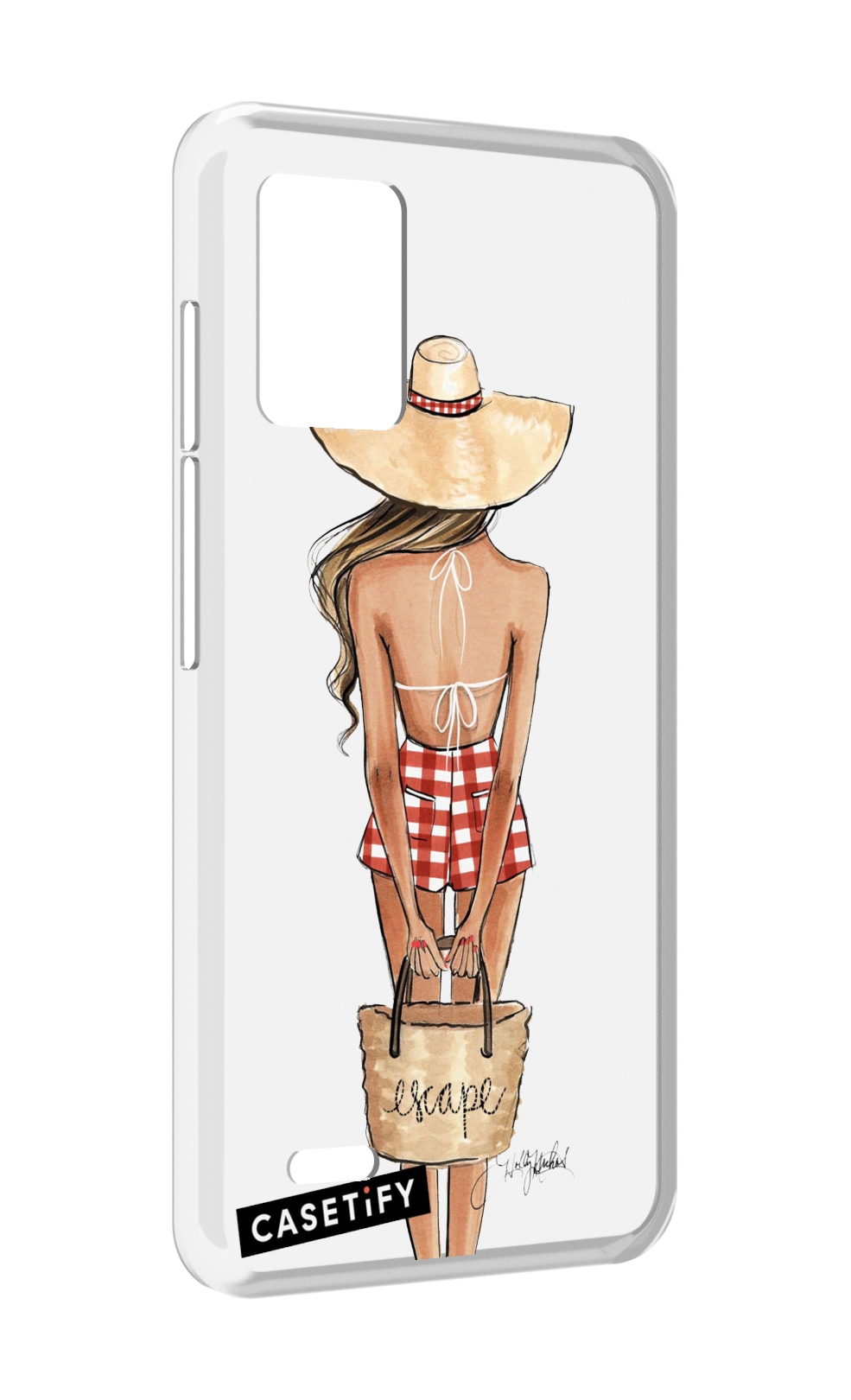 

Чехол MyPads CASETiFY женский для UMIDIGI Bison X10S / Bison X10G, Прозрачный, Tocco
