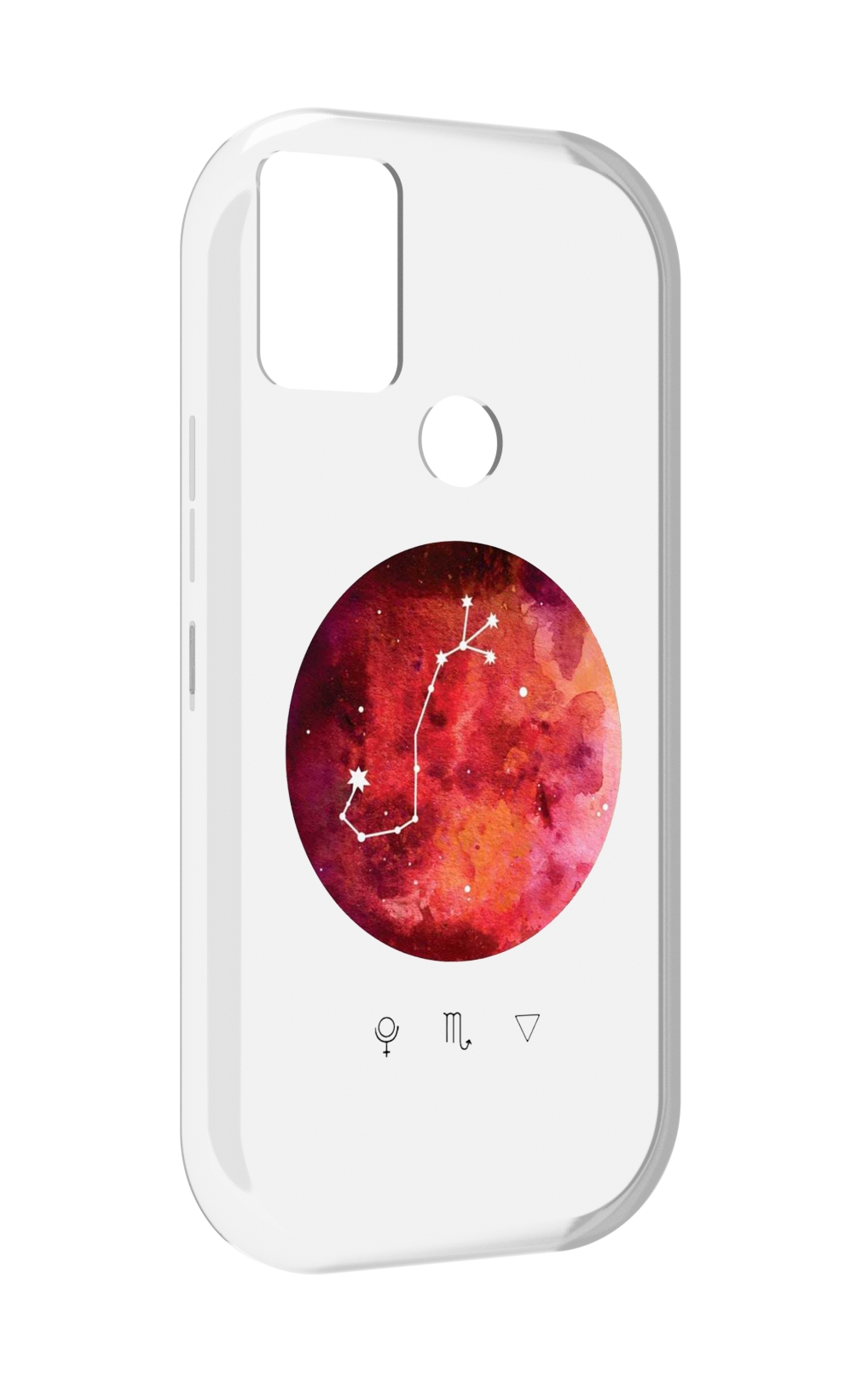 

Чехол MyPads знак зодиака скорпион 6 для UMIDIGI A9, Прозрачный, Tocco