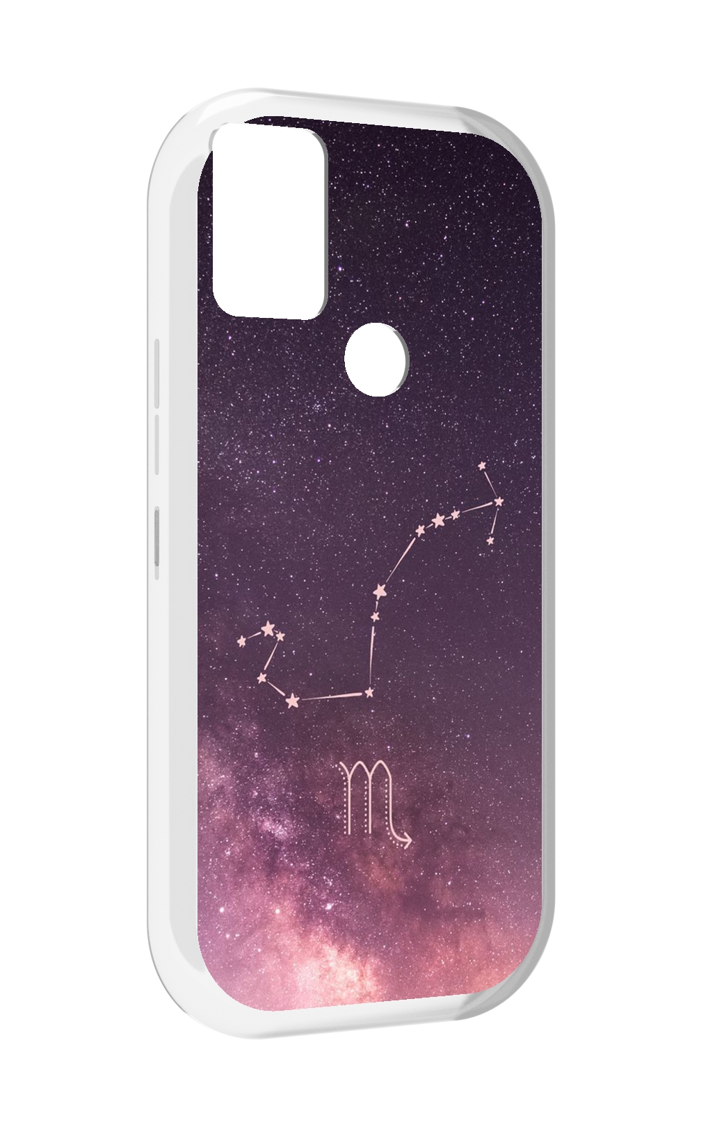 

Чехол MyPads знак зодиака скорпион 4 для UMIDIGI A9, Прозрачный, Tocco