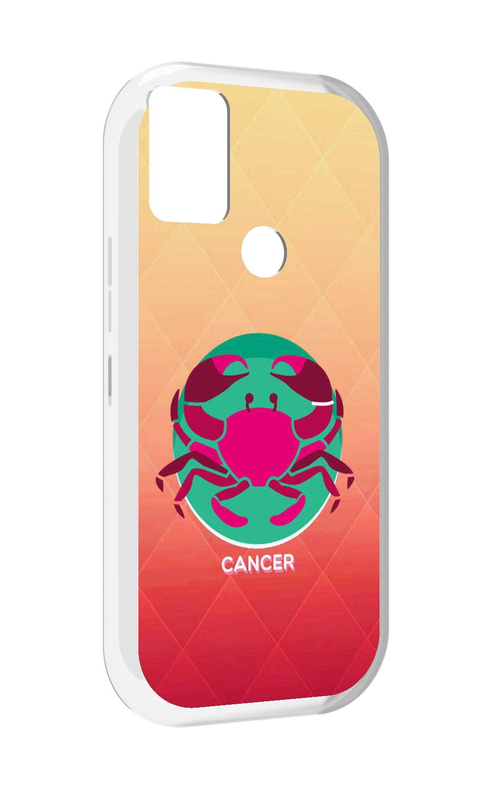 

Чехол MyPads знак зодиака рак 4 для UMIDIGI A9, Прозрачный, Tocco