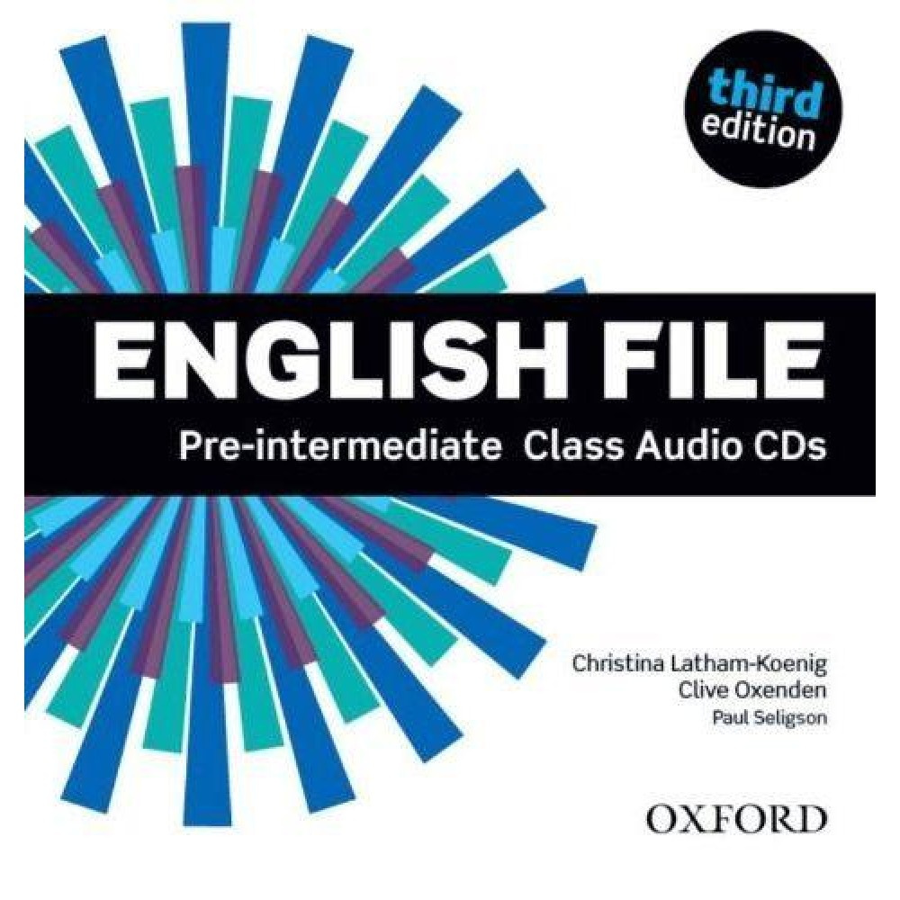 

Книга English File Third Edition Pre-Intermediate Class Audio CDs