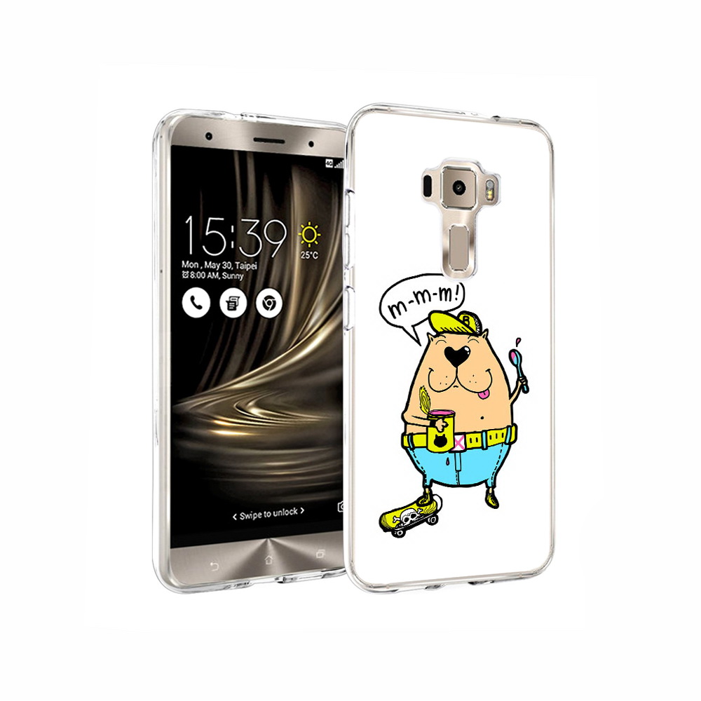 

Чехол MyPads Tocco для Asus ZenFone 3 Бобр, Прозрачный, Tocco