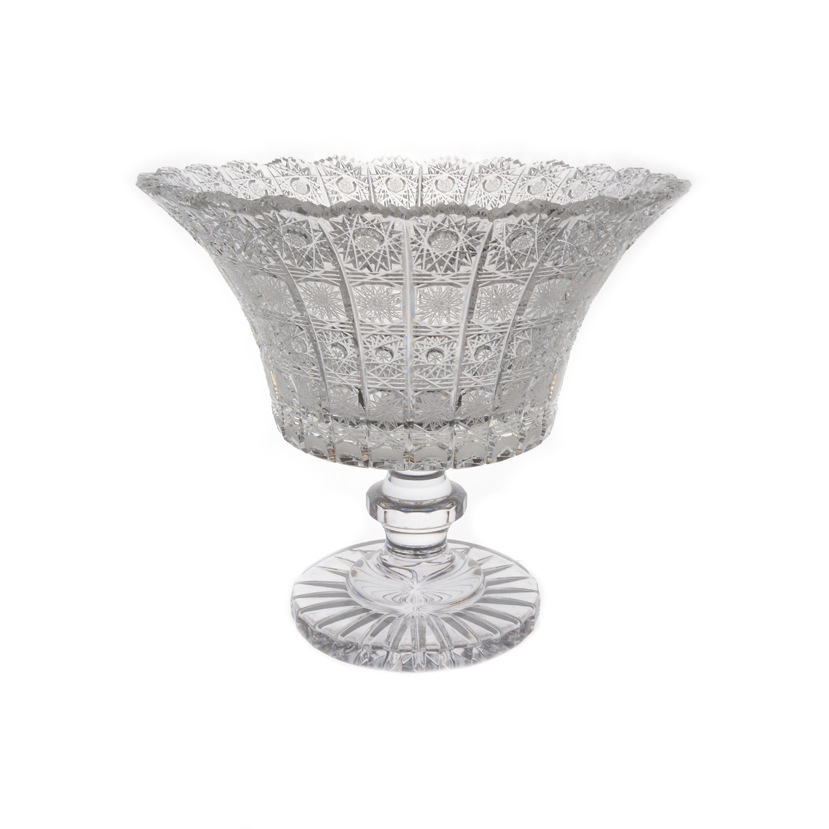 

Фруктовница на ножке Bohemia Glasspo 31см