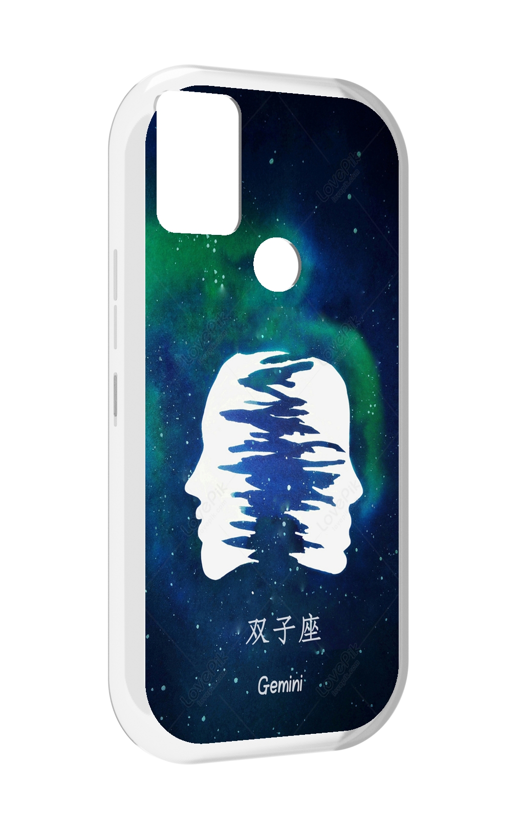 

Чехол MyPads знак зодиака близнецы 6 для UMIDIGI A9, Прозрачный, Tocco