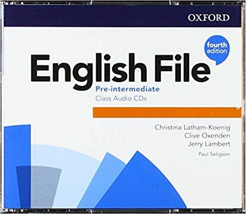 

Книга English File Fourth Edition Pre-intermediate Class Audio CDs