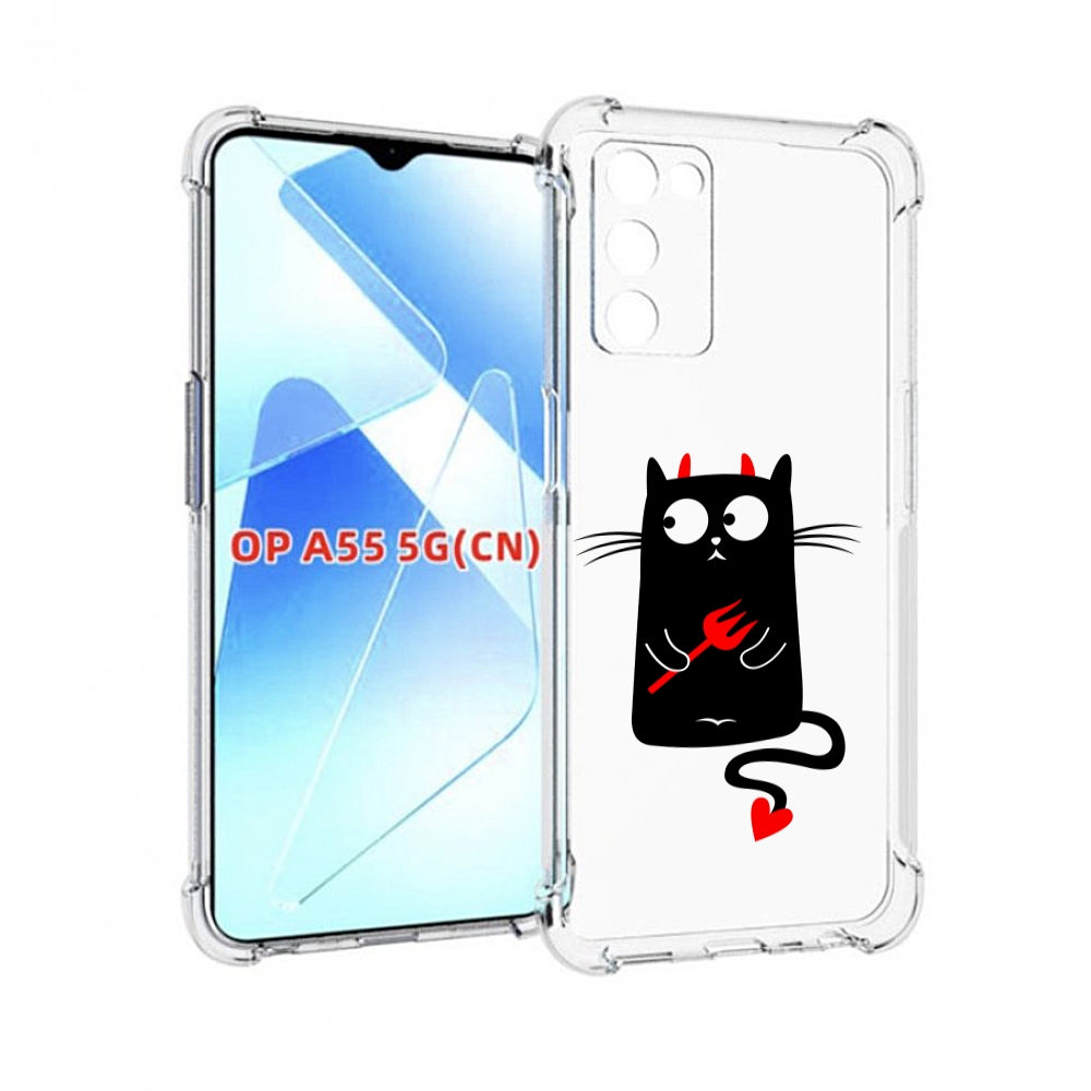 

Чехол MyPads Кот демон для Infinix Zero X Neo, Прозрачный, Tocco