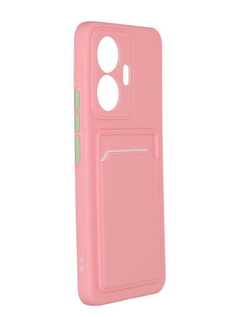 

Чехол Neypo для Vivo T1 Poket Matte Silicone Pink NPM55994