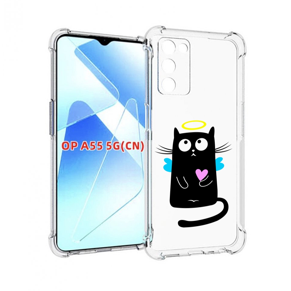 

Чехол MyPads Кот ангелок для Infinix Zero X Neo, Прозрачный, Tocco