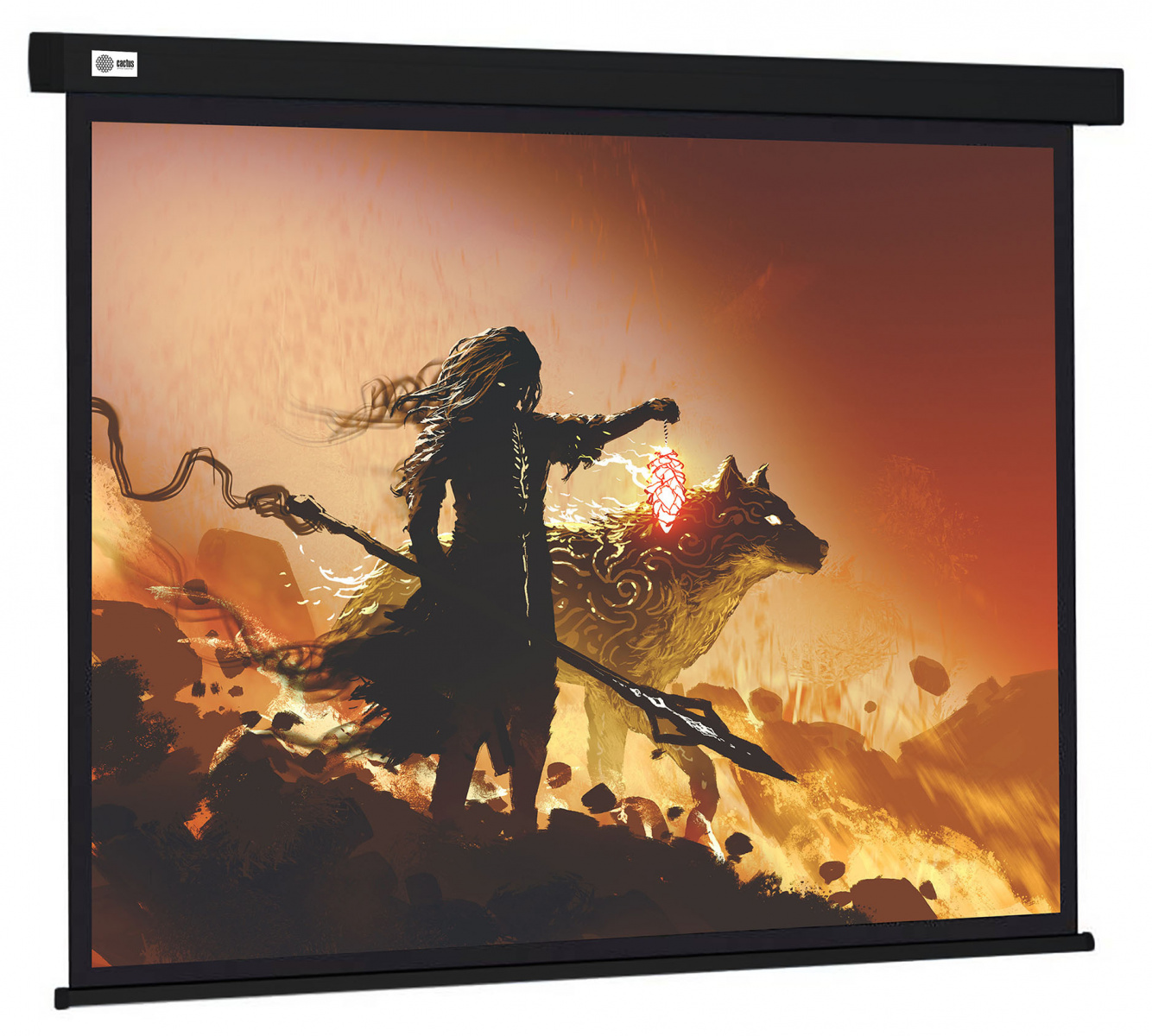 

Экран Cactus 149.4x265.7см Wallscreen CS-PSW-149X265-BK 0,672916666666667, Белый, CS-PSW-149X265-BK