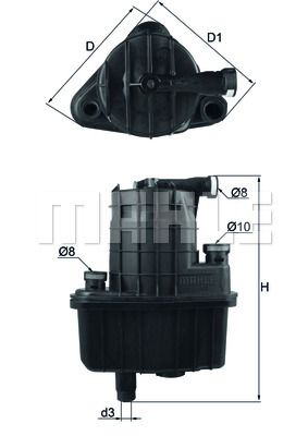 

Фильтр топливный KNECHT KL 469