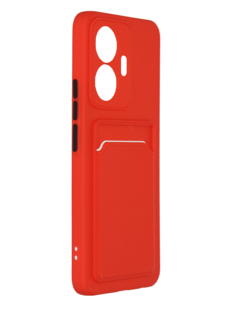

Чехол Neypo для Vivo T1 Poket Matte Silicone Red NPM55996